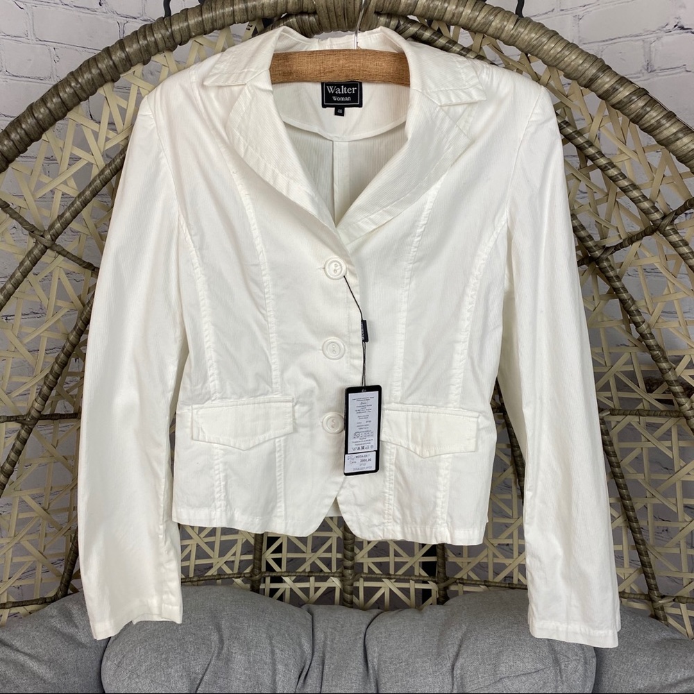 Walter Woman Blazer - White
